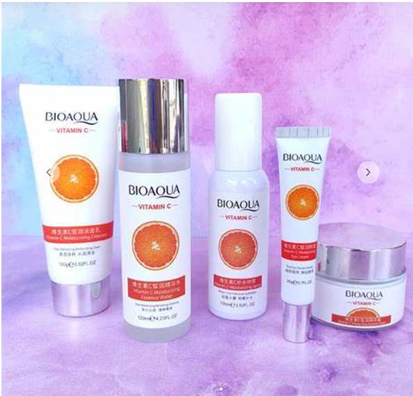 💥 Nuevo Kit Facial Linea Vitamina C Bioaqua - ENTREGA GRATUITA 🚚