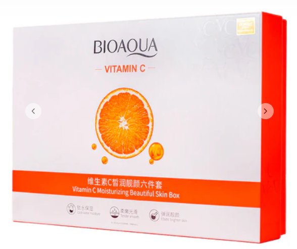 💥 Nuevo Kit Facial Linea Vitamina C Bioaqua - ENTREGA GRATUITA 🚚